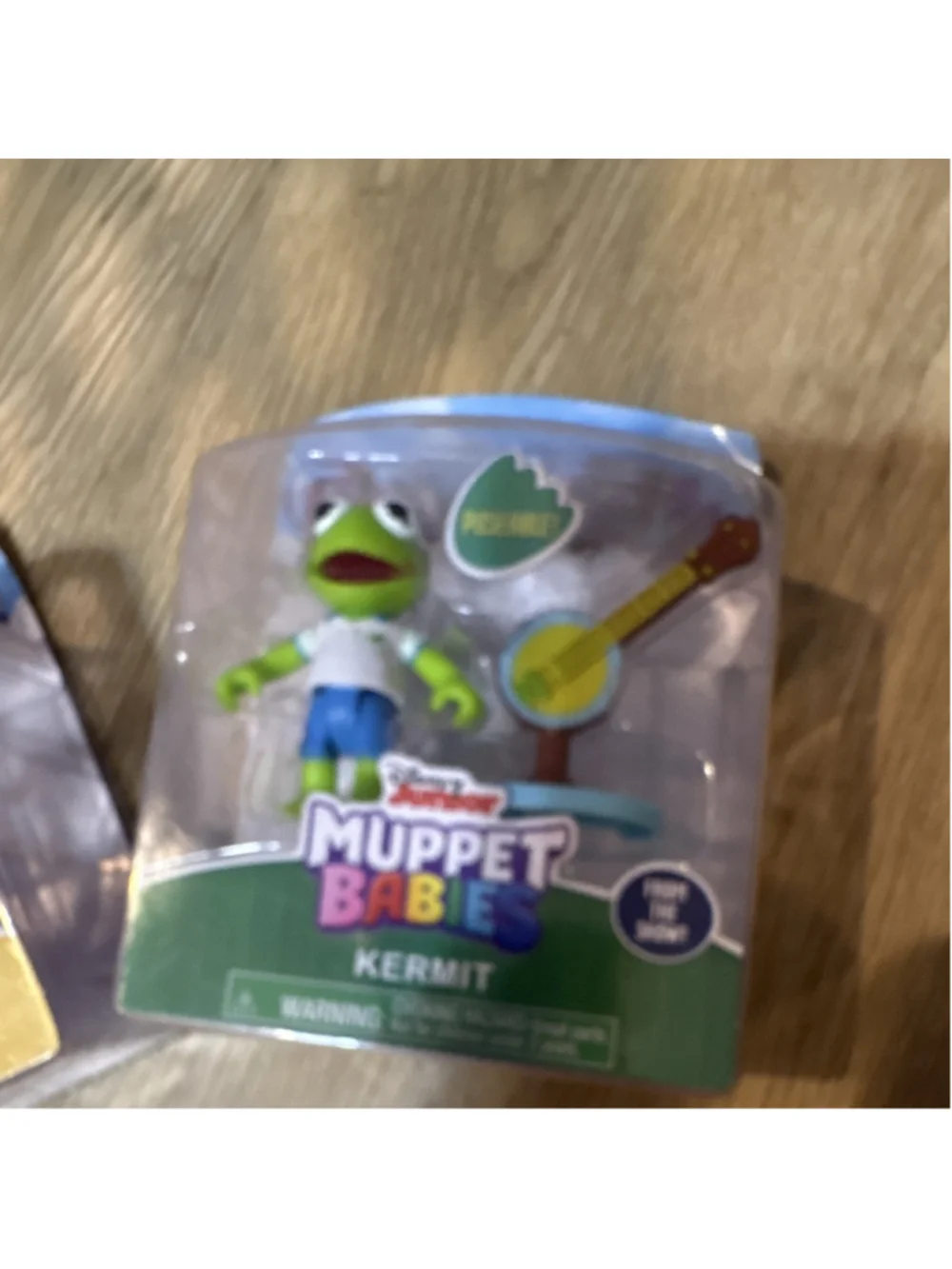 Lot of 4 New toys 4 in 1 wooden puzzle, 2 muppet babies & play pack grab & go